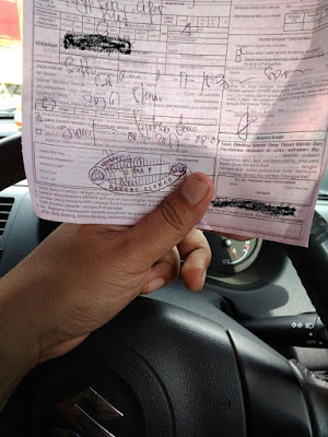 surat tilang berwarna merah diberikan kepada pelanggar pastikan nomor telepon aktif