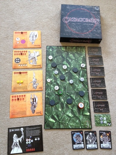 Catacombs Caverns of Soloth 3rd Ed Strategy Board Game Play Fun 