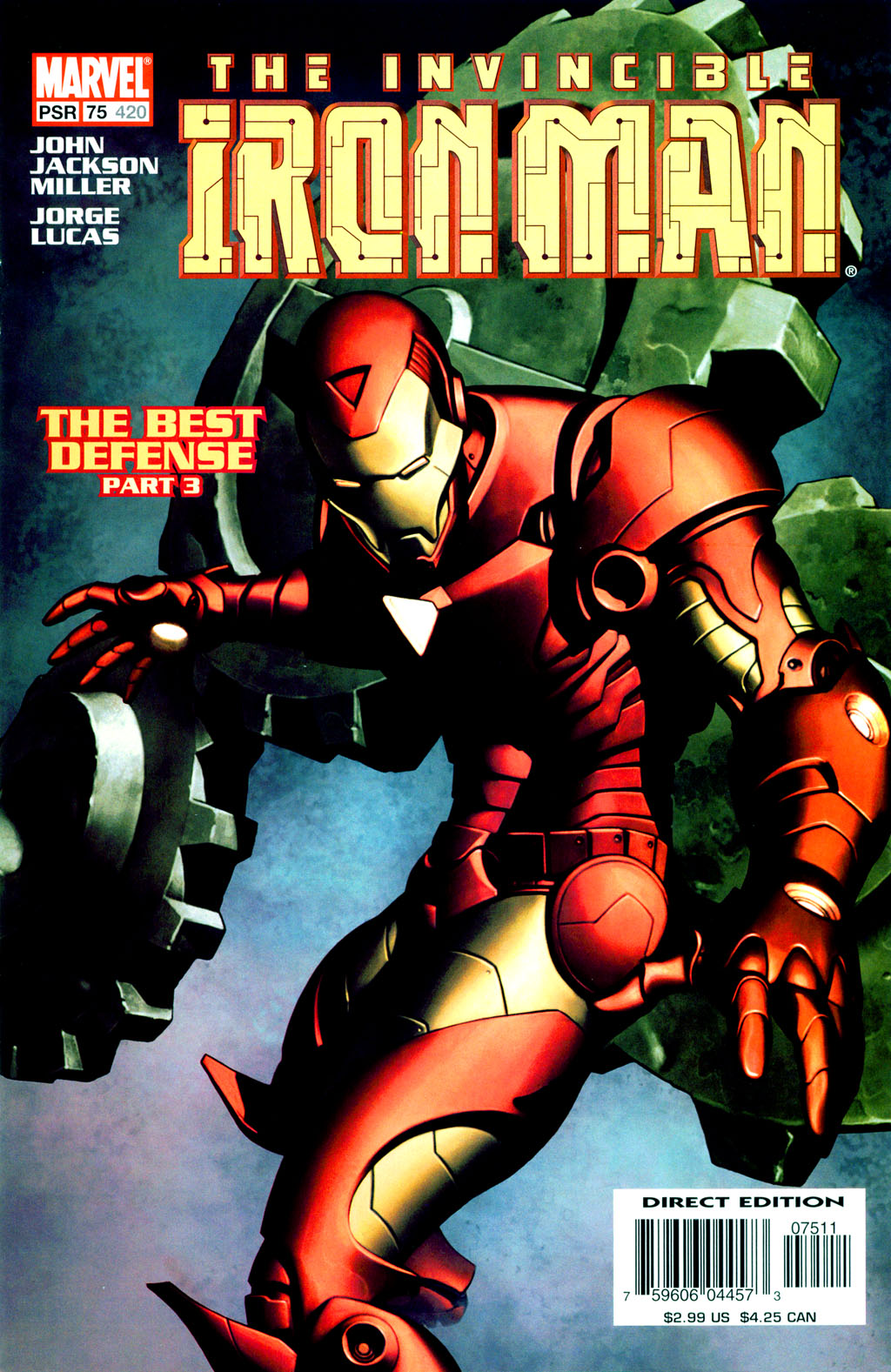 Read online Iron Man (1998) comic -  Issue #75 - 1