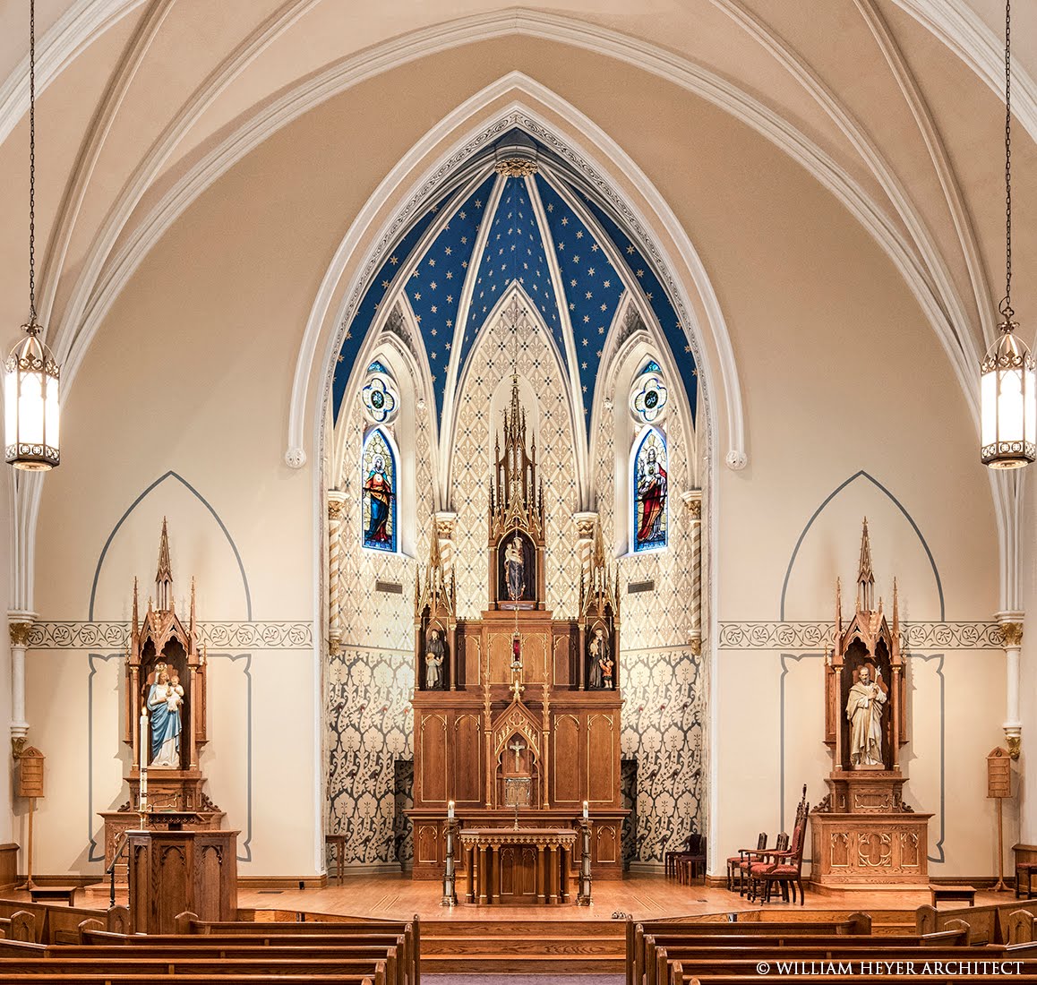 Before and After St Mary’s Church in Marion, Ohio Liturgical Arts