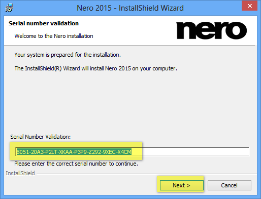 reboot validator for nero 2015