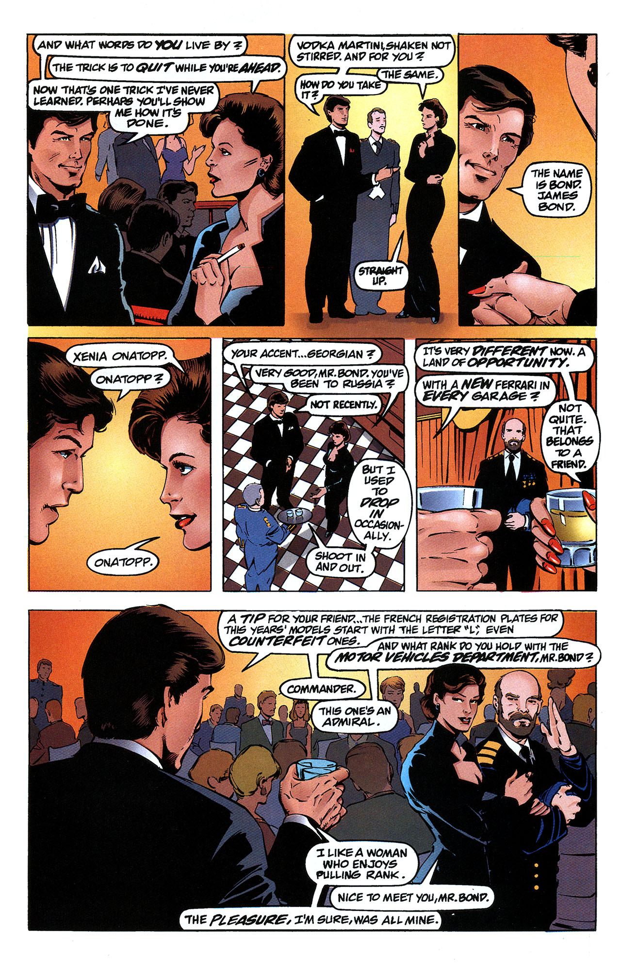 Read online James Bond 007 Goldeneye comic -  Issue #1 - 21