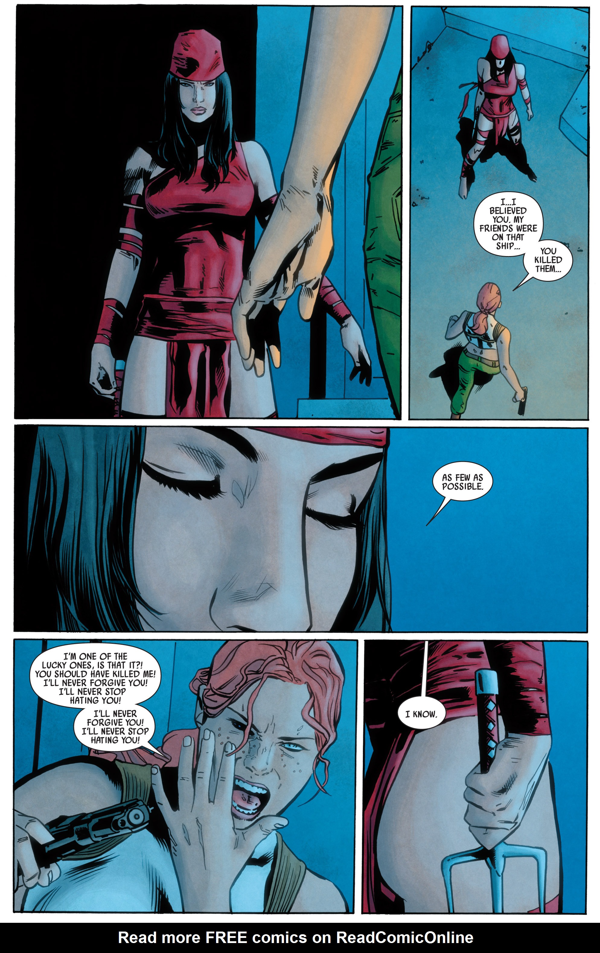 Read online Dark Reign: Elektra comic -  Issue #5 - 22