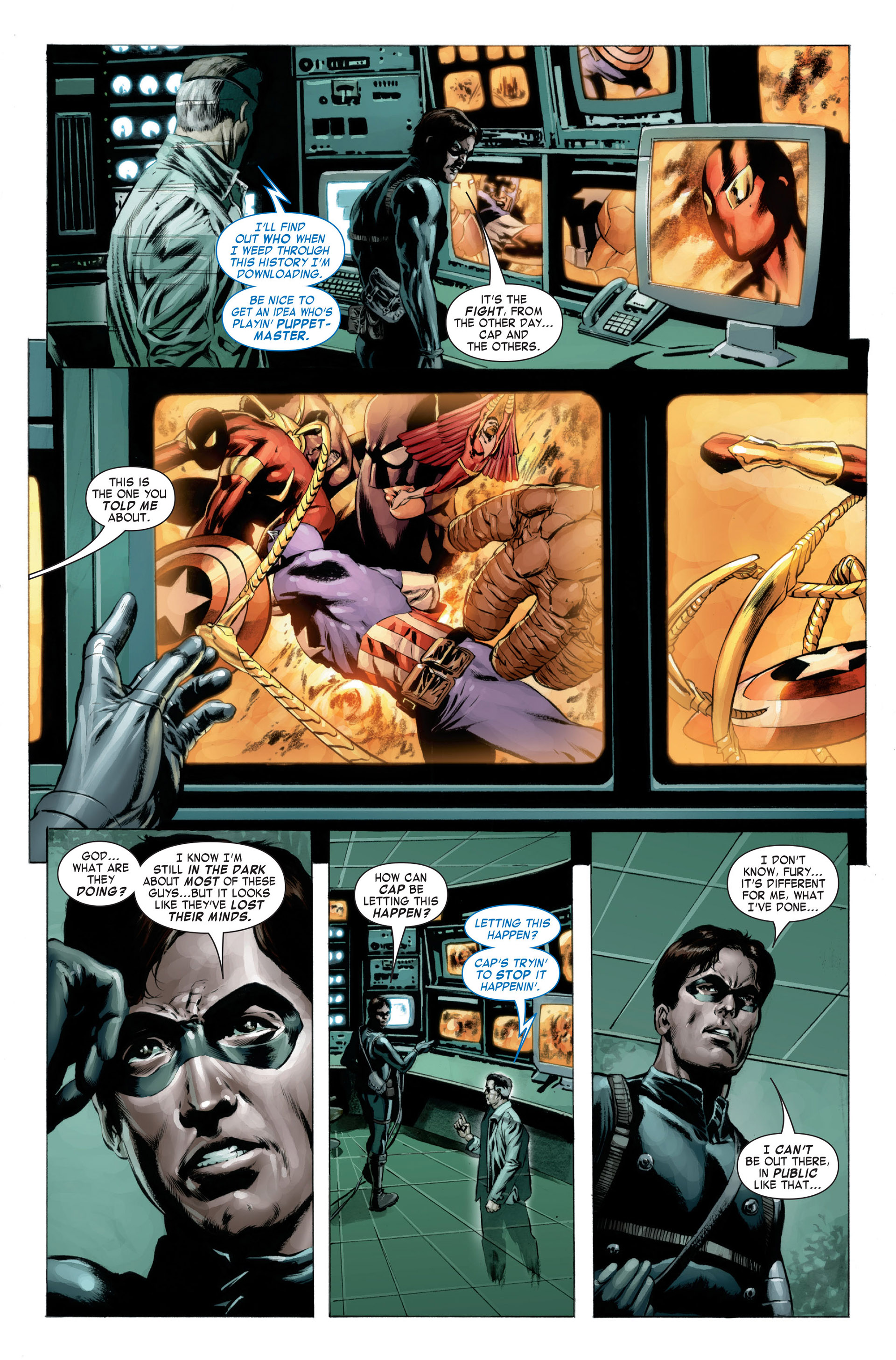 Read online Captain America (2005) comic -  Issue #23 - 9