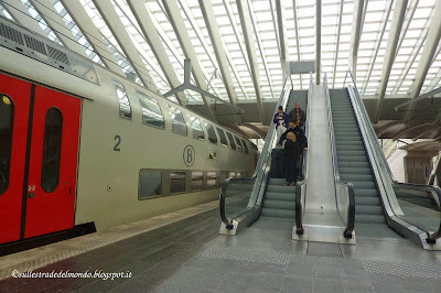 Scale mobili Stazione calatrava Liegi