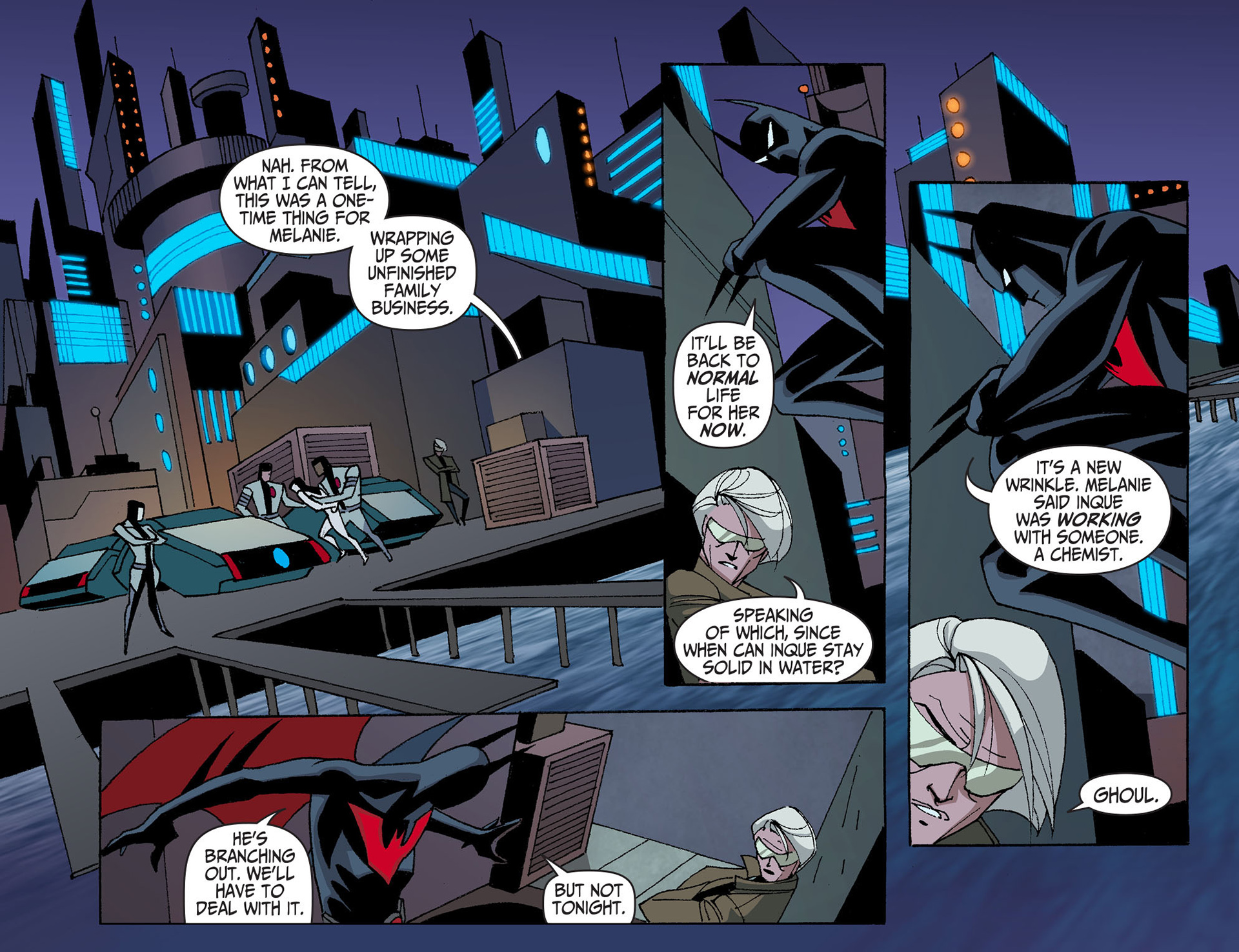 Read online Batman Beyond 2.0 comic -  Issue #36 - 11
