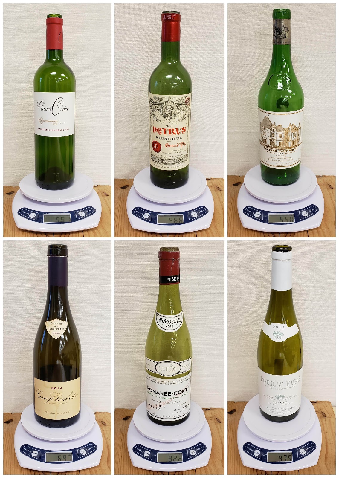 LeDomduVin LeDomduVin Wine Bottle Weight, Shape,