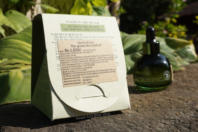 Innisfree The Green Tea Seed Oil Price in India