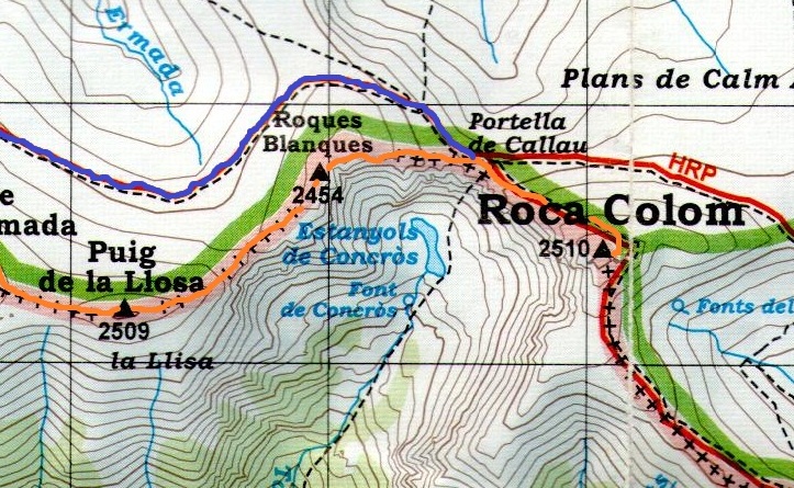 Papiyjuanan: DEL PIC DE LA DONA AL ROCA COLOM