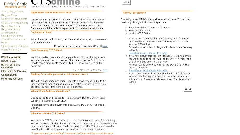 British Cattle Movement Service