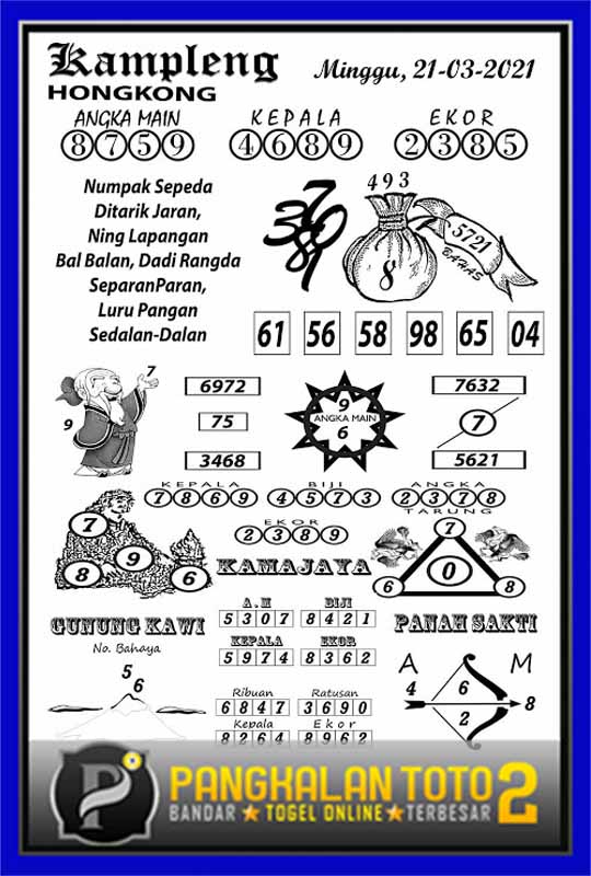 Syair Hk Hari Ini 01 Februari 2021 | Prediksi Hk Malam Ini - Youtube