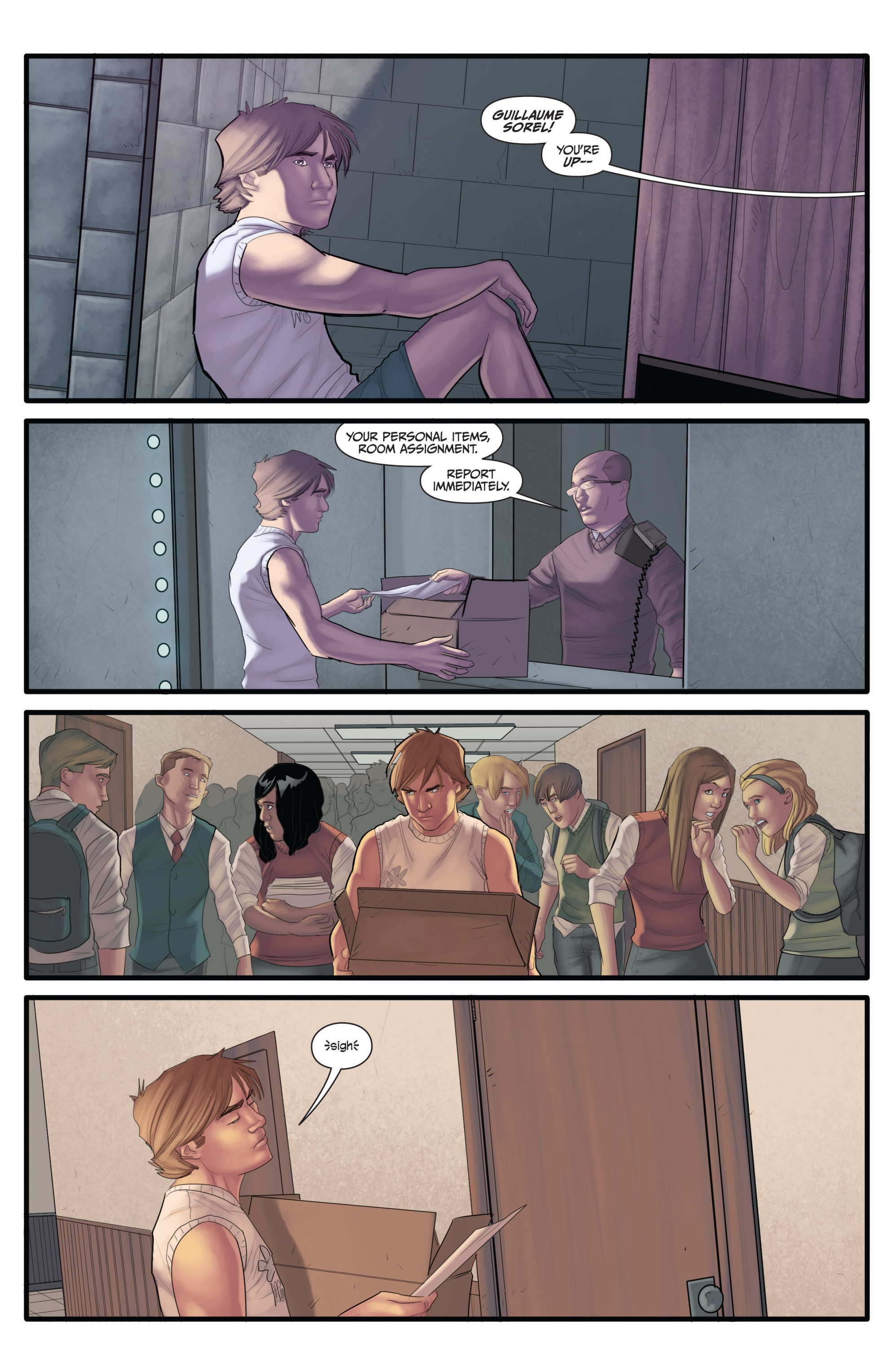 Read online Morning Glories comic -  Issue #33 - 3