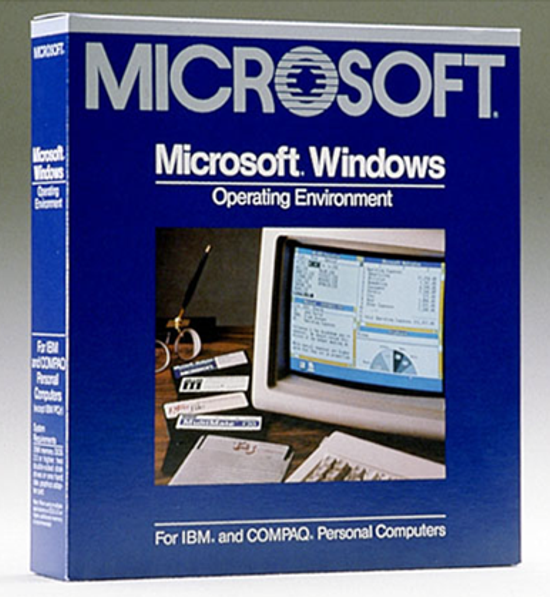 Windows 1.0 box
