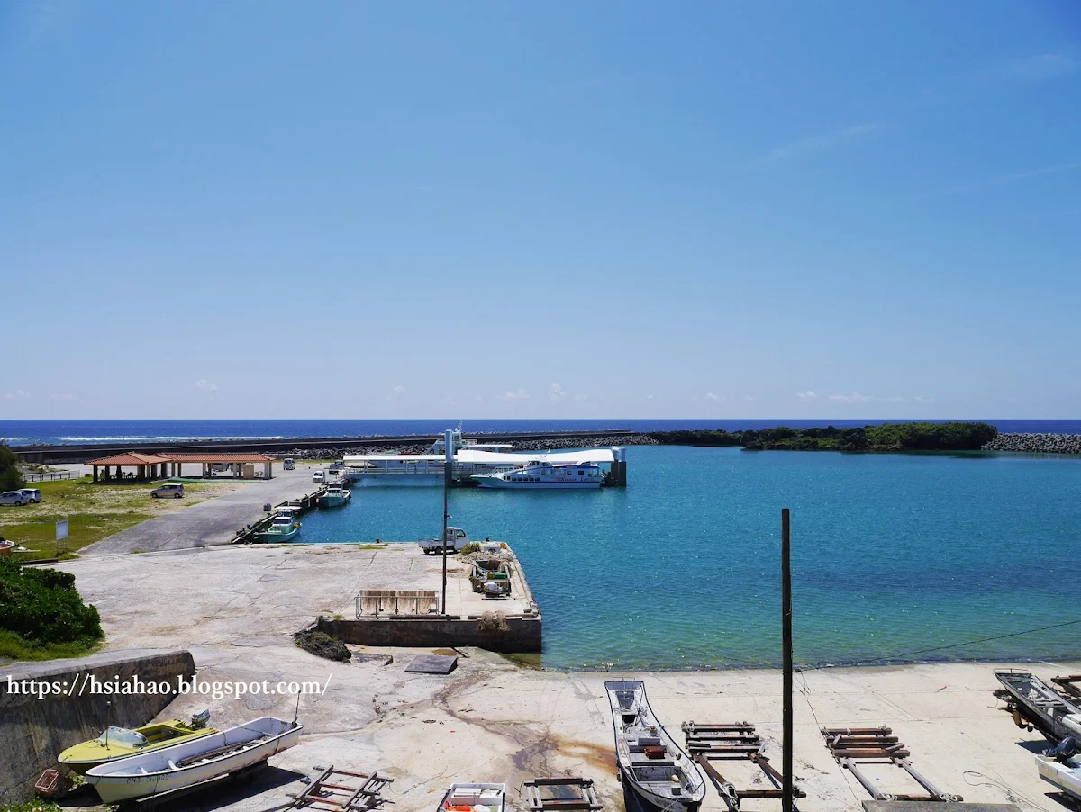 沖繩-景點-離島-外島-久高島-港口-自由行-旅遊-Okinawa-kudaka-island