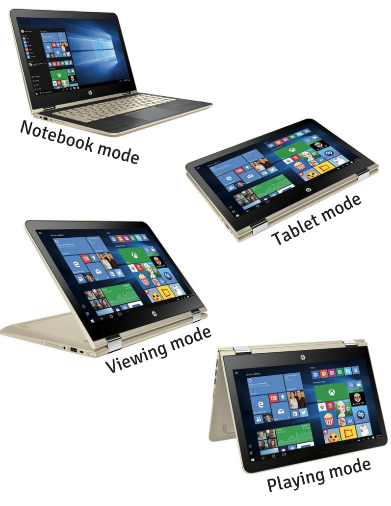 hp pavilion x360 convertible touchscreen