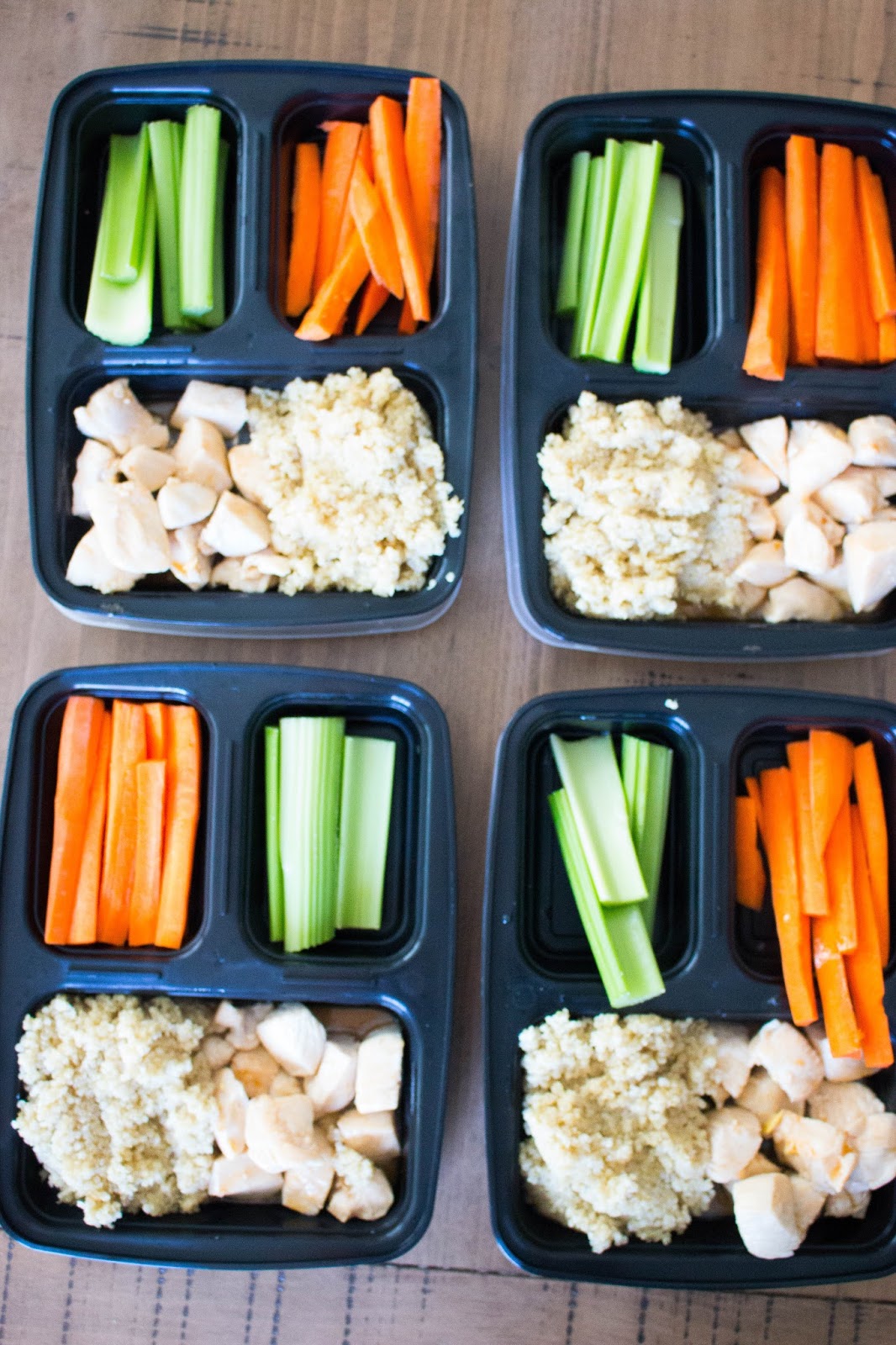 Buffalo Chicken Meal Prep - The Happy Flammily