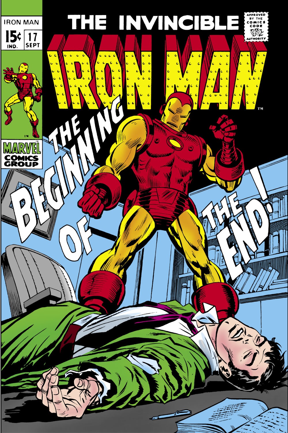 Read online Iron Man (1968) comic -  Issue #17 - 1