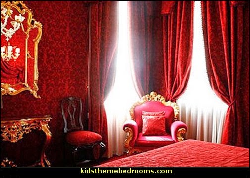 Moulin Rouge Victorian Boudoir style bedroom decorating ideas - Moulin Rouge style bedroom ideas - boudoir themed decor - Moulin Rouge decor ideas -  French boudoir themed bedrooms - sexy themed bedroom decorating ideas - boudoir furniture