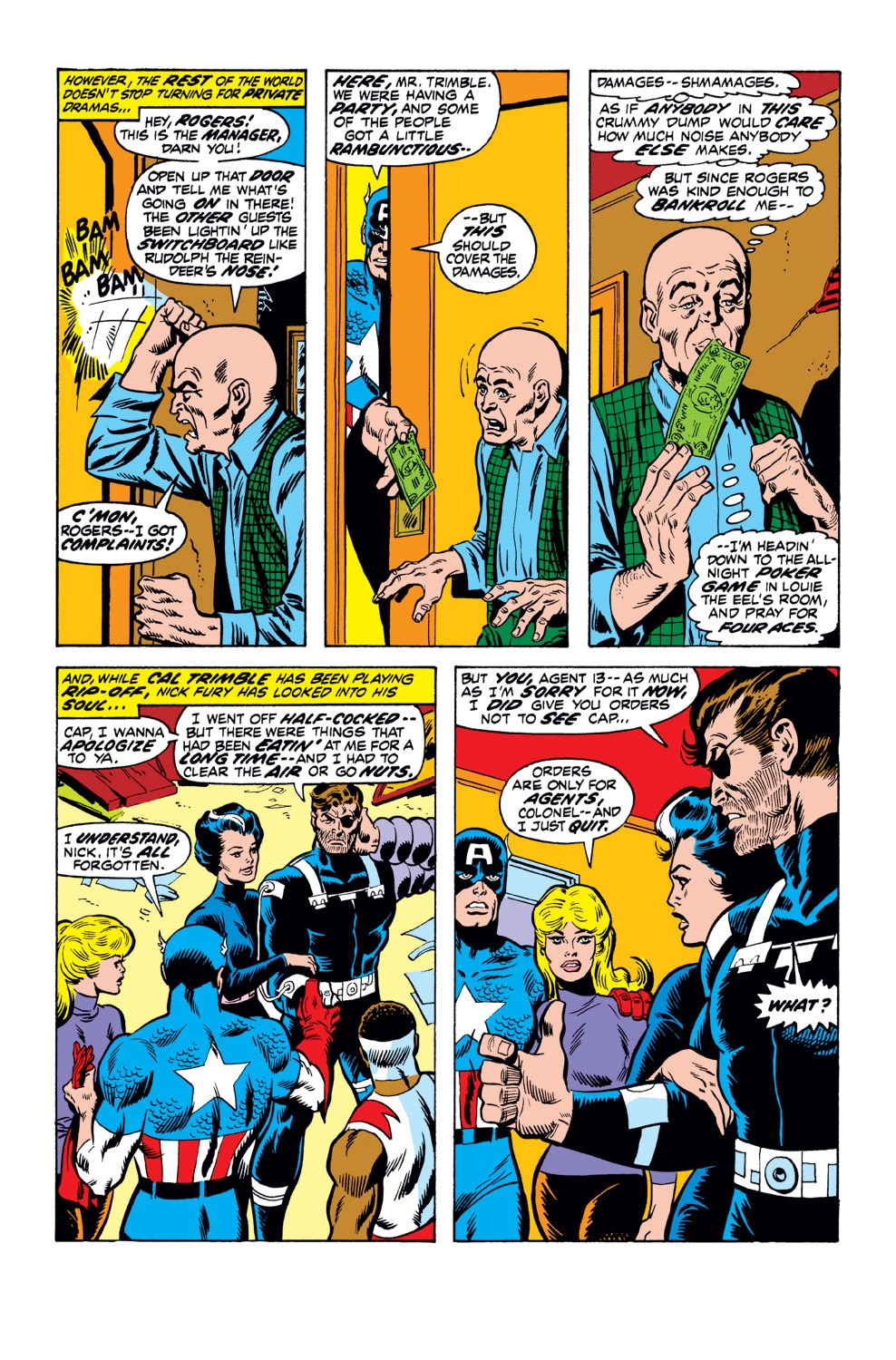 Read online Captain America (1968) comic -  Issue #153 - 11