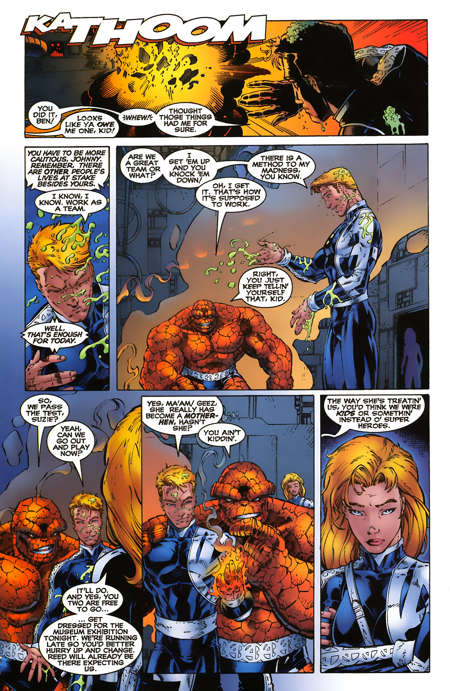 Read online Fantastic Four (1996) comic -  Issue #8 - 8