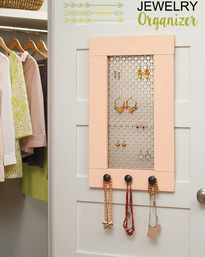 Let's Create a Jewelry Organizer for Mother's Day A DIH