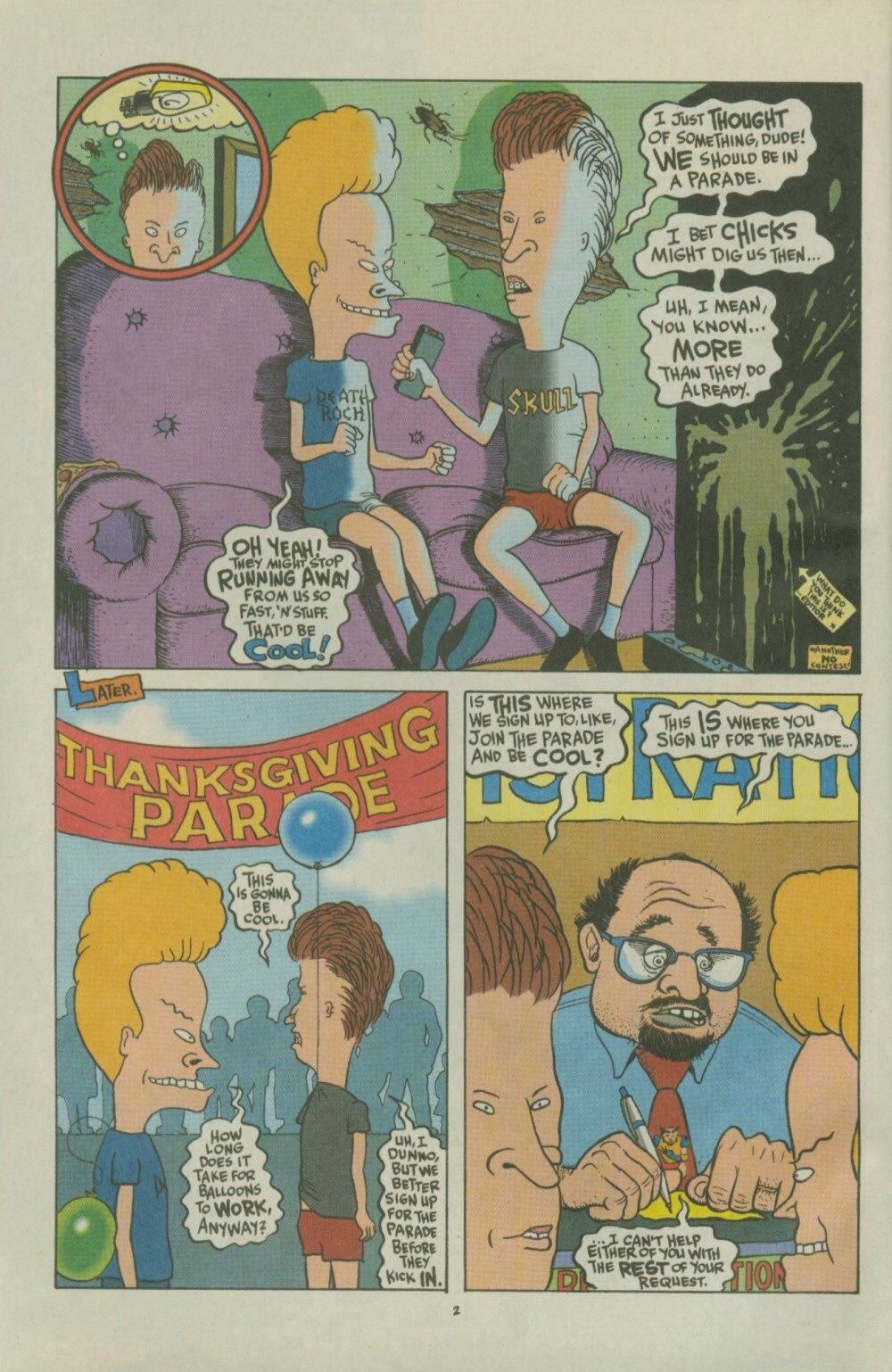 Read online Beavis and Butt-Head comic -  Issue #11 - 4