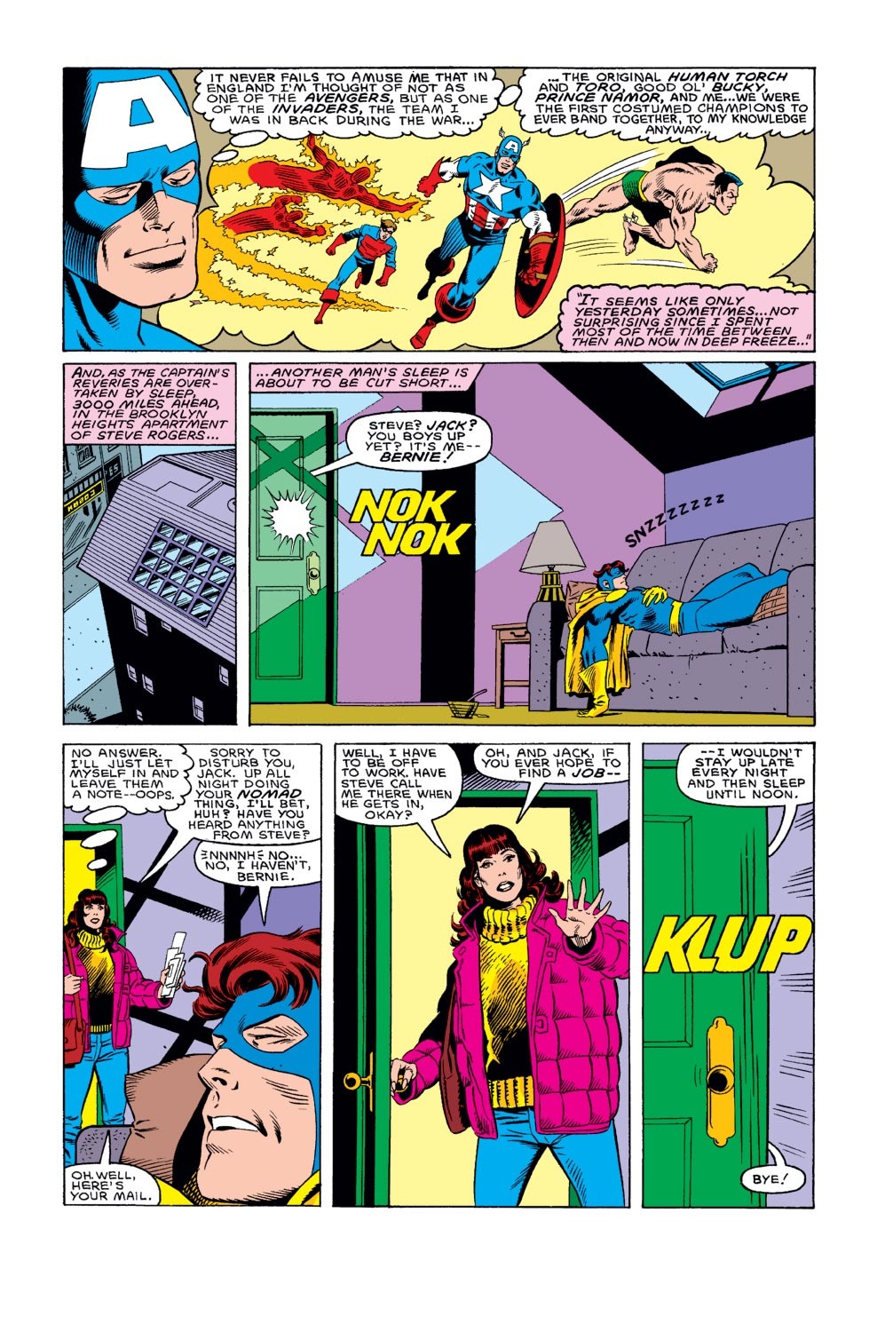 Read online Captain America (1968) comic -  Issue #307 - 4