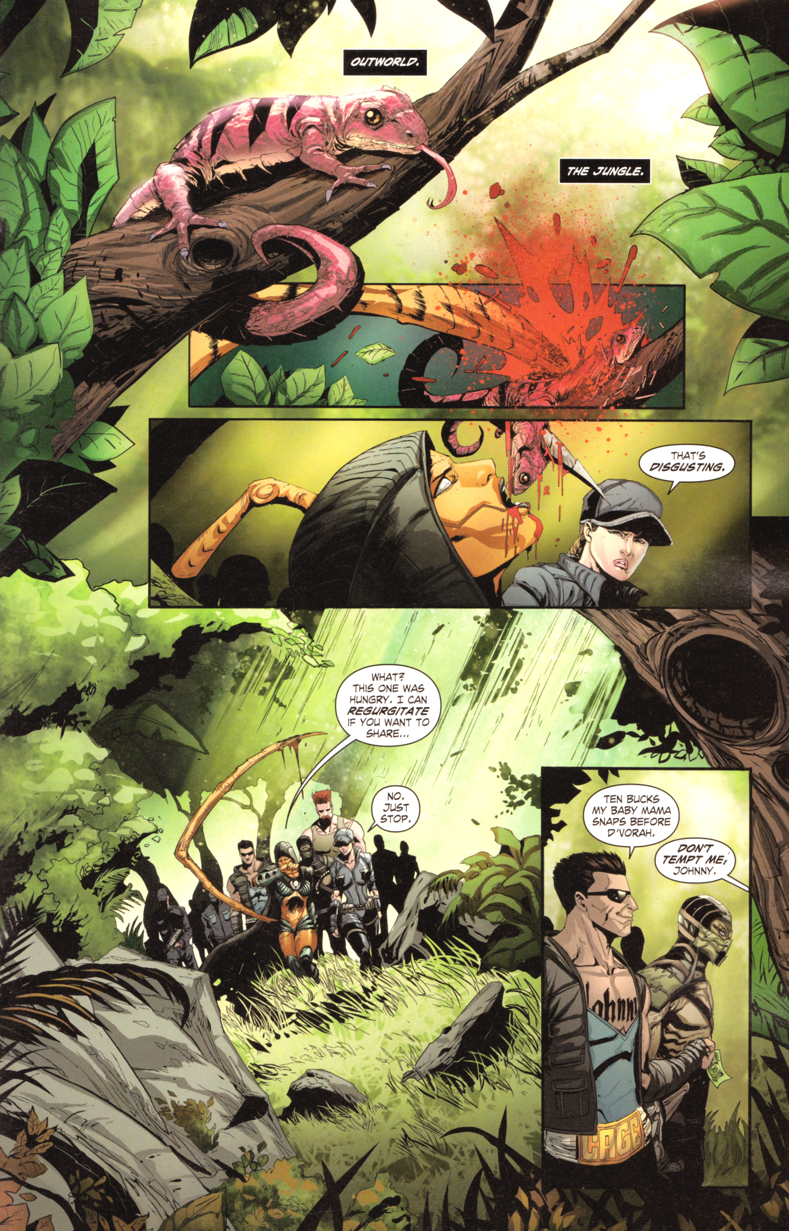 Read online Mortal Kombat X [II] comic -  Issue #4 - 27