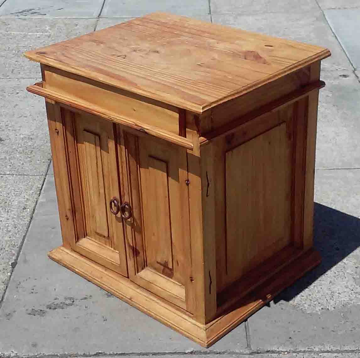 UHURU FURNITURE & COLLECTIBLES SOLD Mexican Pine Double Door 45