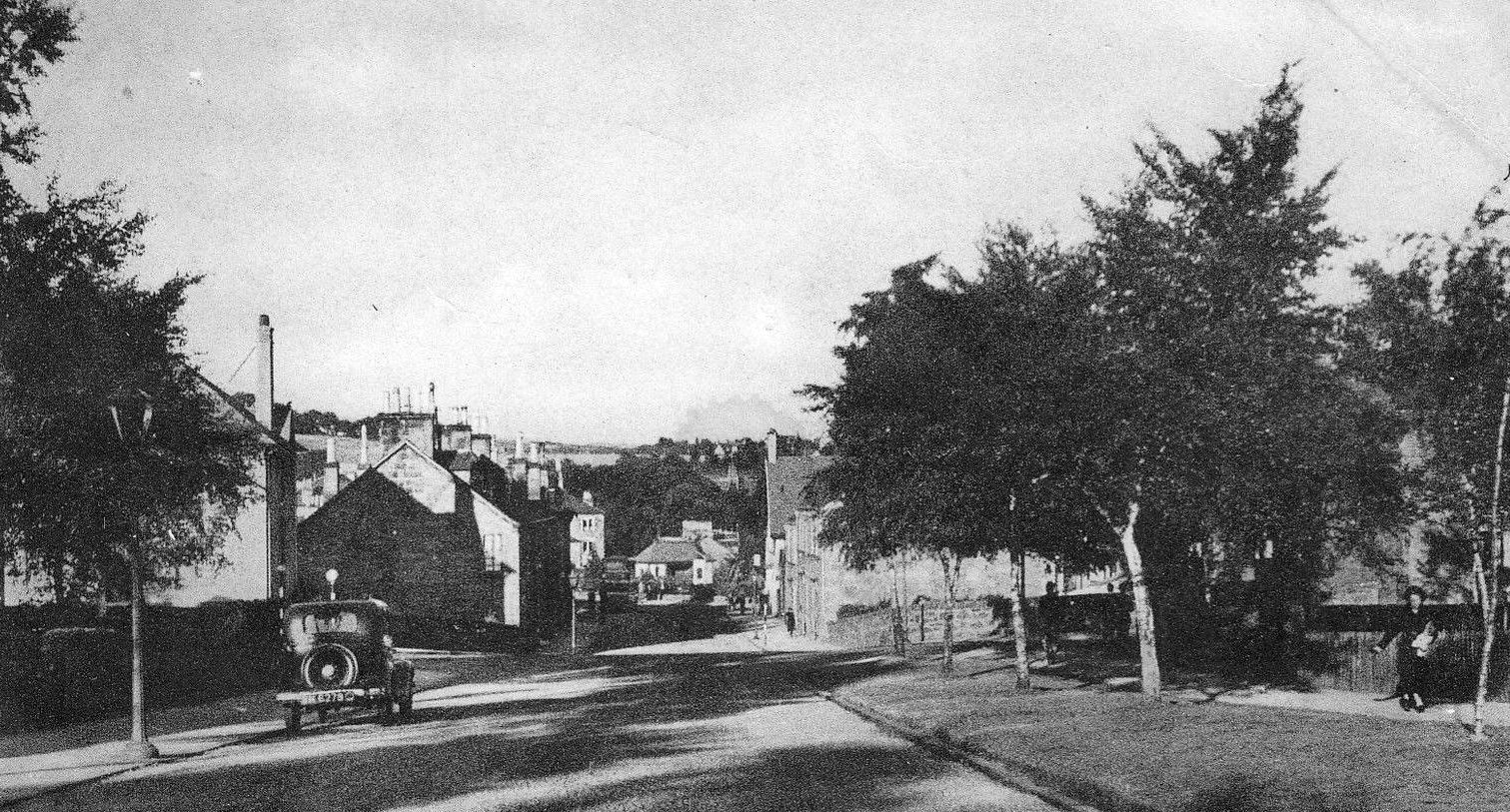 Tour Scotland Old Photograph Craigdhu Road Milngavie Scotland