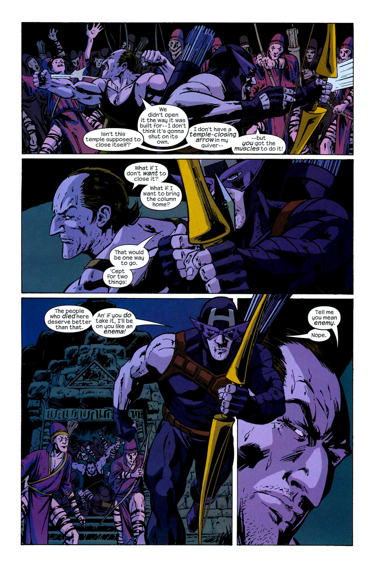 Hawkeye (2003) Issue #6 #6 - English 11 Hawkeye (2003) Issue #6 #6 - English 11