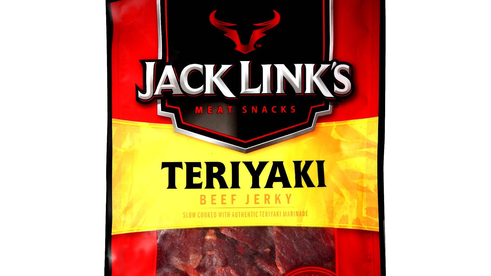 Beef Jerky Yellow Package Yellow Choices