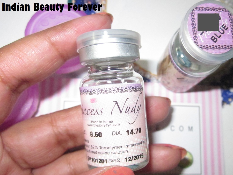 Princess Nudyy Blue Contacts Review lensvillage