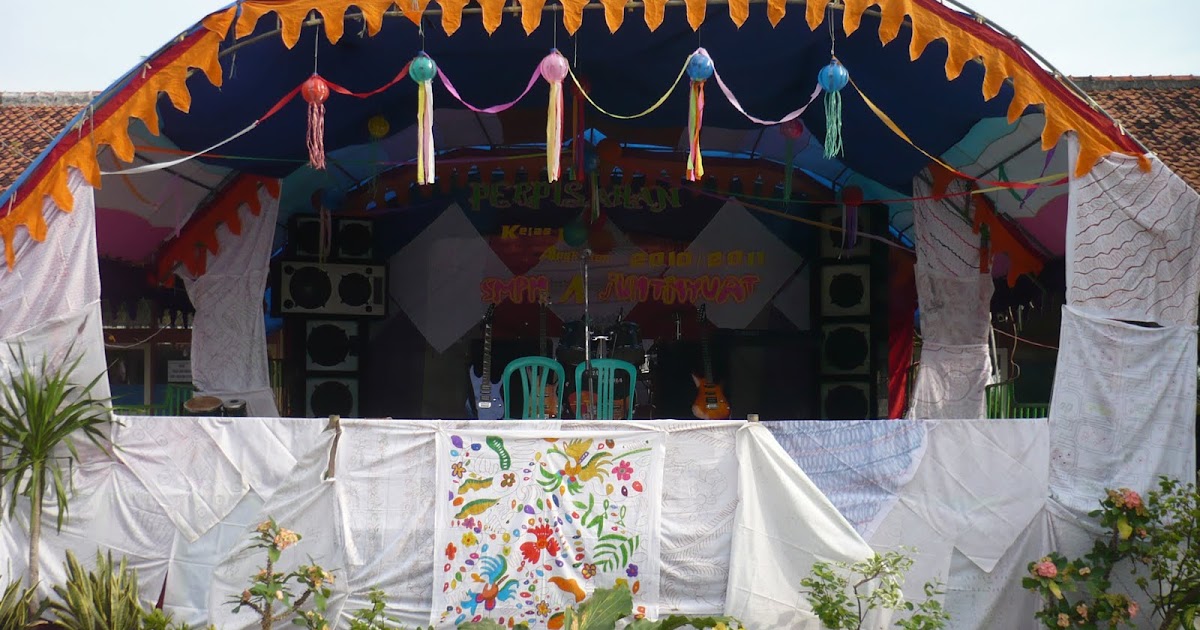 45+ Contoh Dekorasi Panggung Kreasi Seni