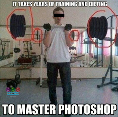 It takes years of training and dieting, funny fail picture meme
