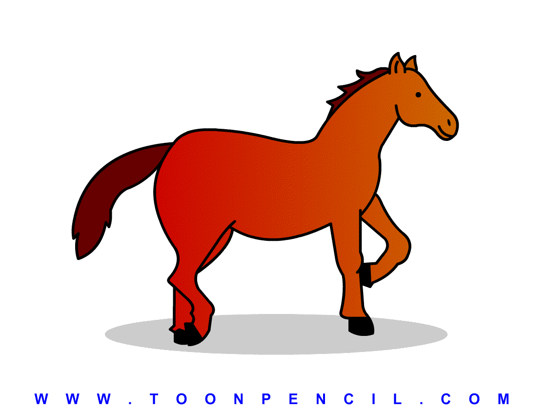 Horse Drawing For Kids