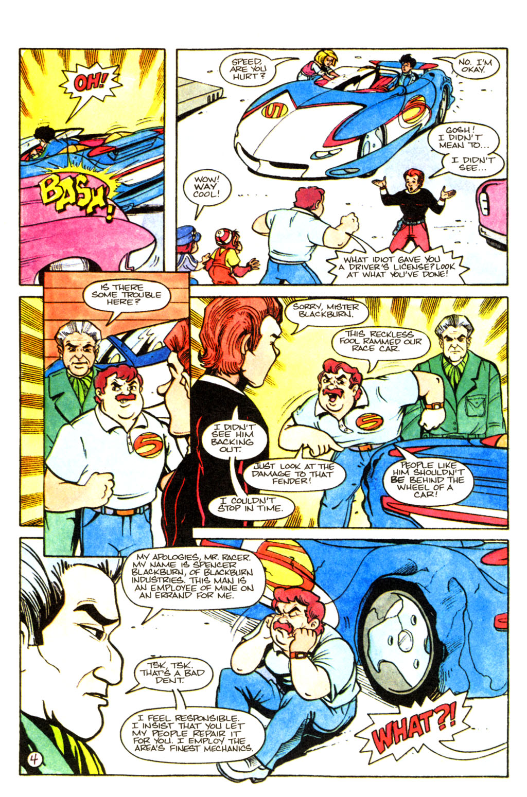 Read online The New Adventures of Speed Racer comic -  Issue #0 - 5