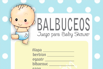 Juegos Para Imprimir De Baby Shower De Niña Gratis