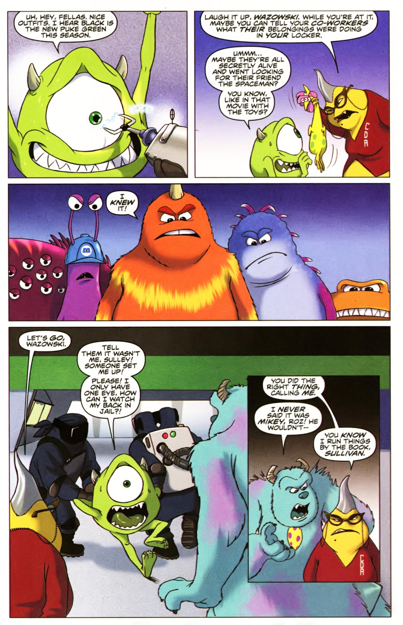 Read online Monsters, Inc: Laugh Factory comic -  Issue #1 - 16