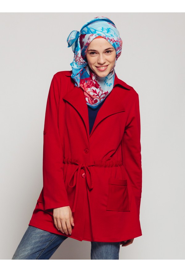 Model jaket wanita muslim modis dan syar i jaman sekarang 