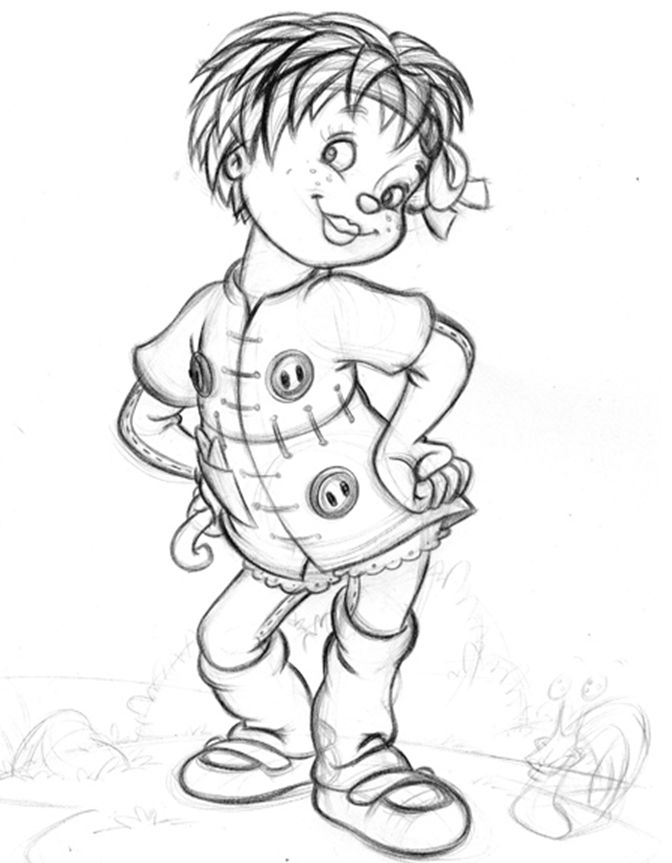 Desenhos Da Emília Do Sítio Do Picapau Amarelo