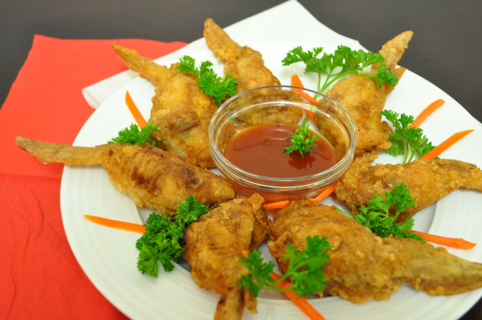 VILLAS SOUP RENDEZVOUS Stuffed Chicken Wings