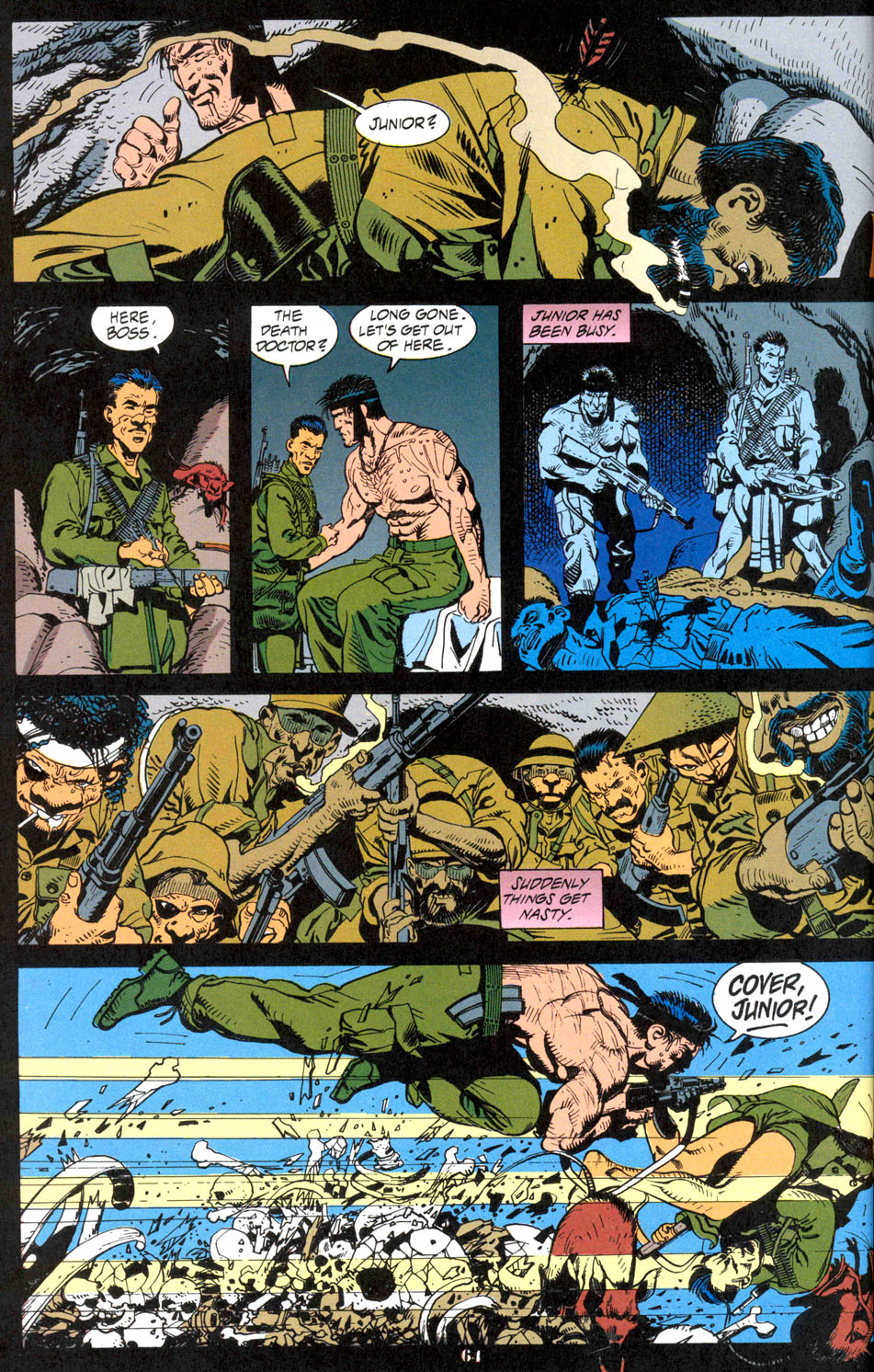 Read online Punisher Invades the 'Nam: Final Invasion comic -  Issue # TPB - 64