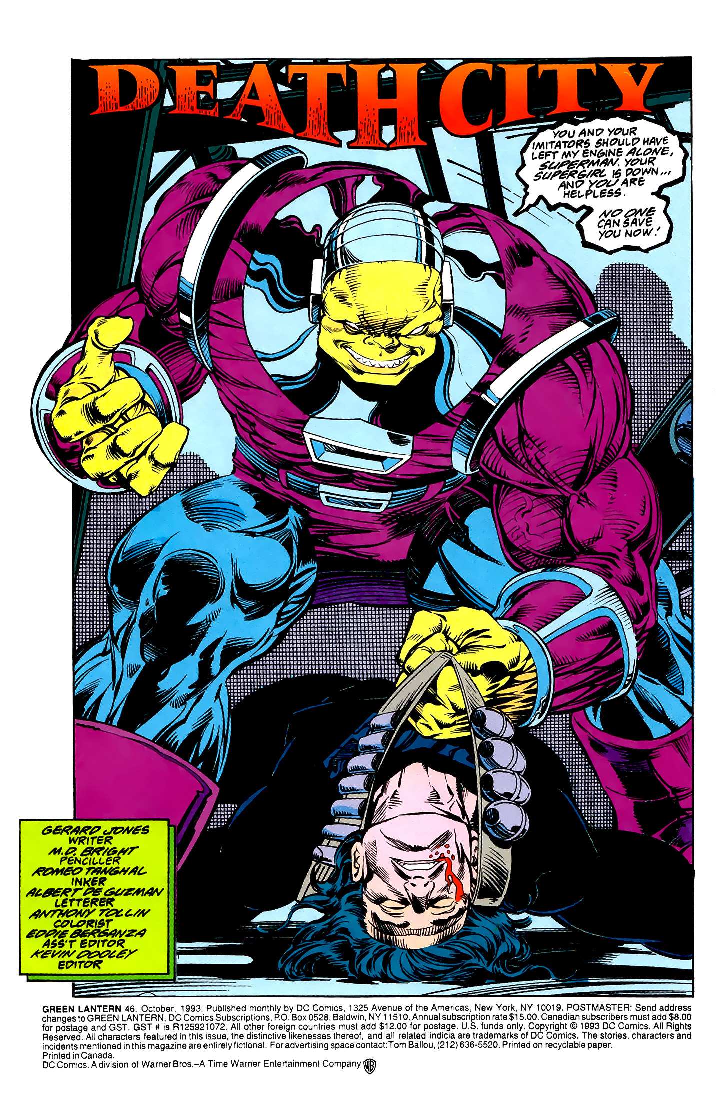 Read online Green Lantern (1990) comic -  Issue #46 - 2