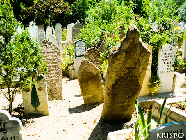 Lápidas de cementerio de Turquía