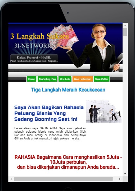 Contoh Landing Page Yang Baik Bagus Dan Menarik