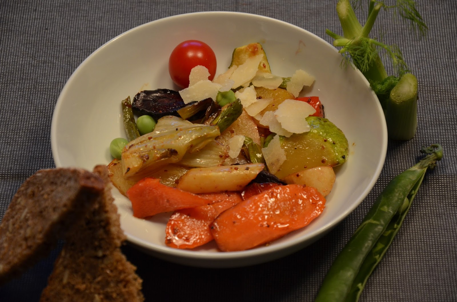 Warmer Gemüsesalat - Rezeptra - Food and More