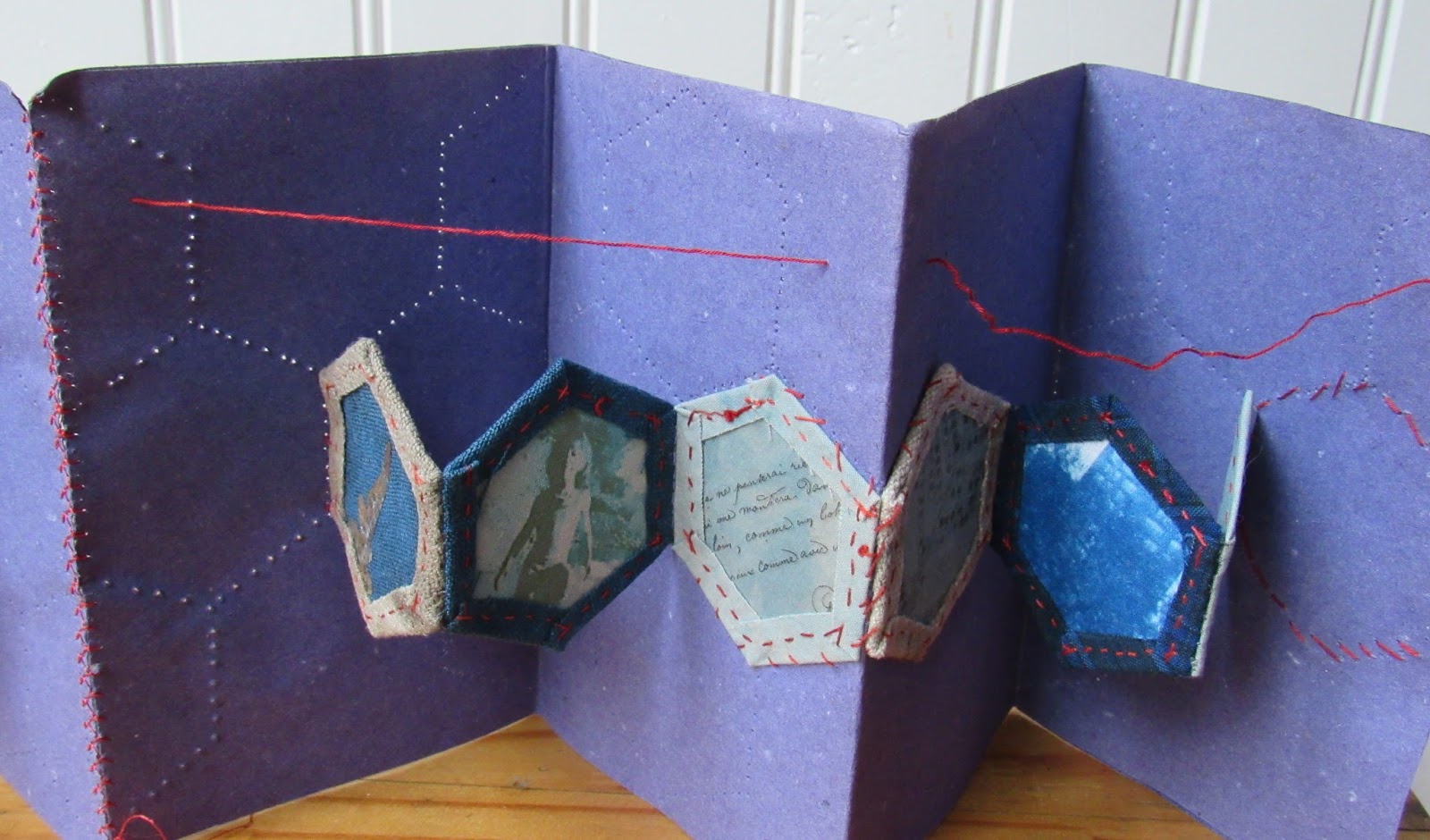 Bouts de chiffons.: Jardin de grand-mère, interprétation toute