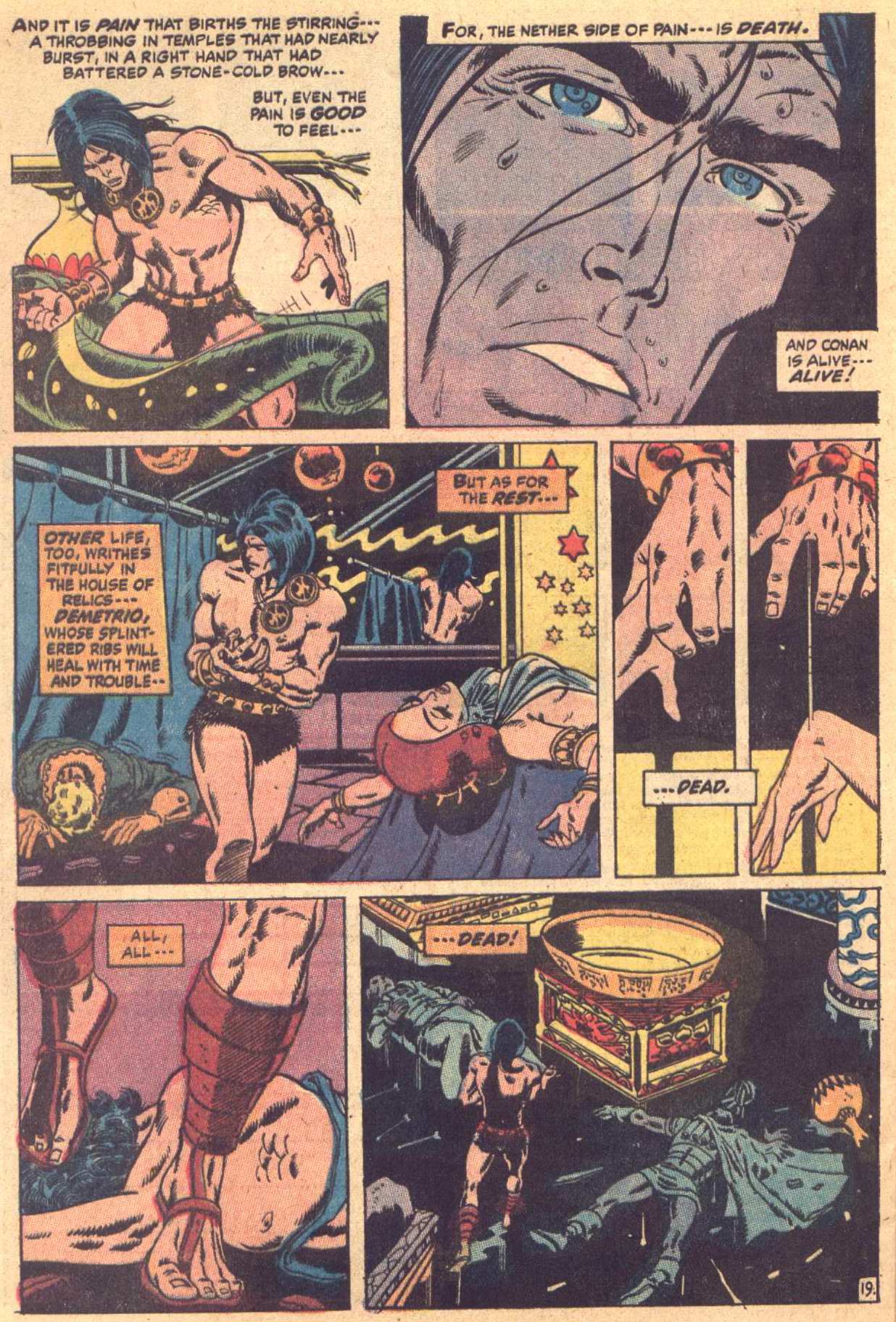 Conan the Barbarian (1970) Issue #7 #19 - English 20