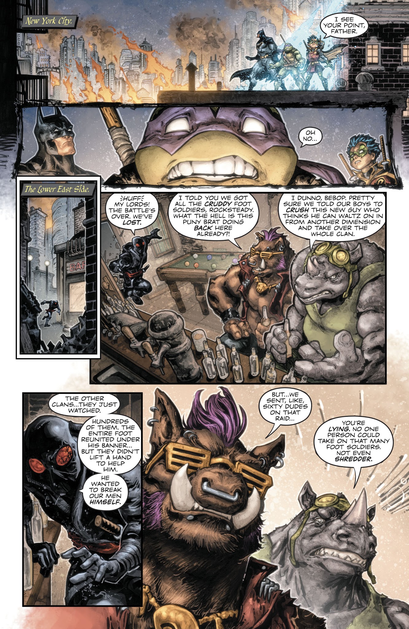 Read online Batman/Teenage Mutant Ninja Turtles II comic -  Issue #2 - 13